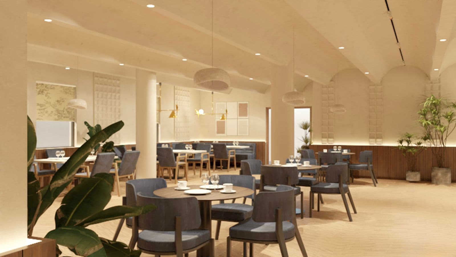 Contemporary Restaurant Interior
