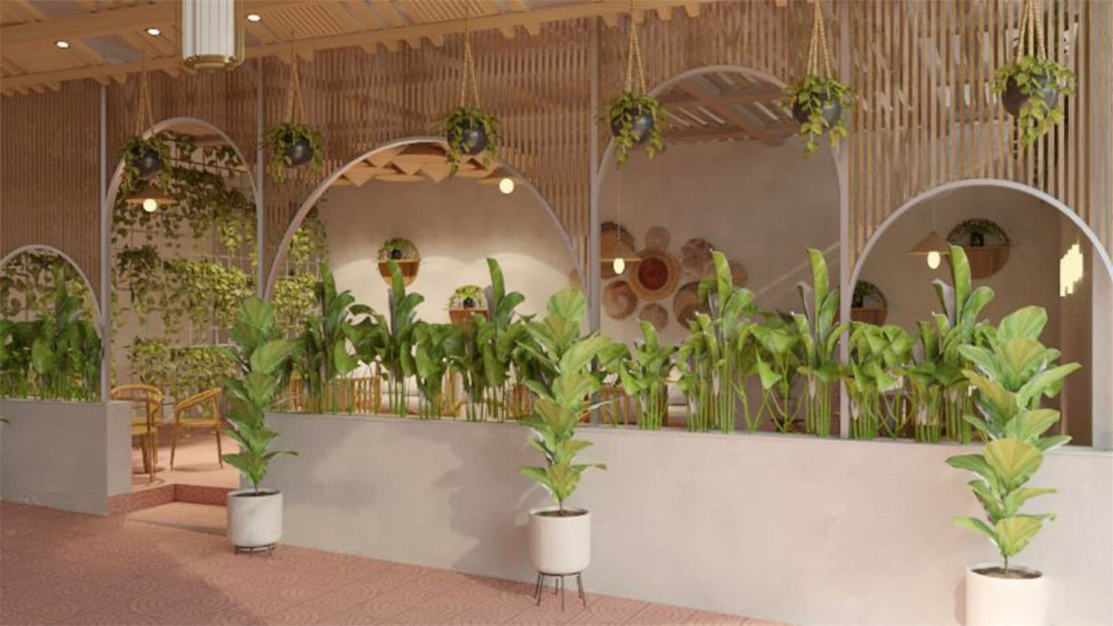 Natural Boho-Themed Café - Image 3